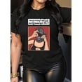 thumbnail image 1 of Camiseta de manga corta para mujer, camisetas tipo túnica, trajes de regalo cómodos, ropa deportiva, camisetas de verano, camiseta básicaA Stylish Short-Sleeve T-Shirt Featuring a Beautiful Woman in, 1 of 5