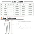thumbnail image 2 of Tuphregyow Women's Wide Leg High Waisted Business Pants Straight Cut Capris with Pockets, Perfect for Office and Outdoor Wear Black L, 2 of 6