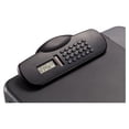 thumbnail image 2 of OIC Calculator Storage Portable Clipboard Low-profile - Heavy Duty - Plastic - Charcoal Black - 1 Each, 2 of 7