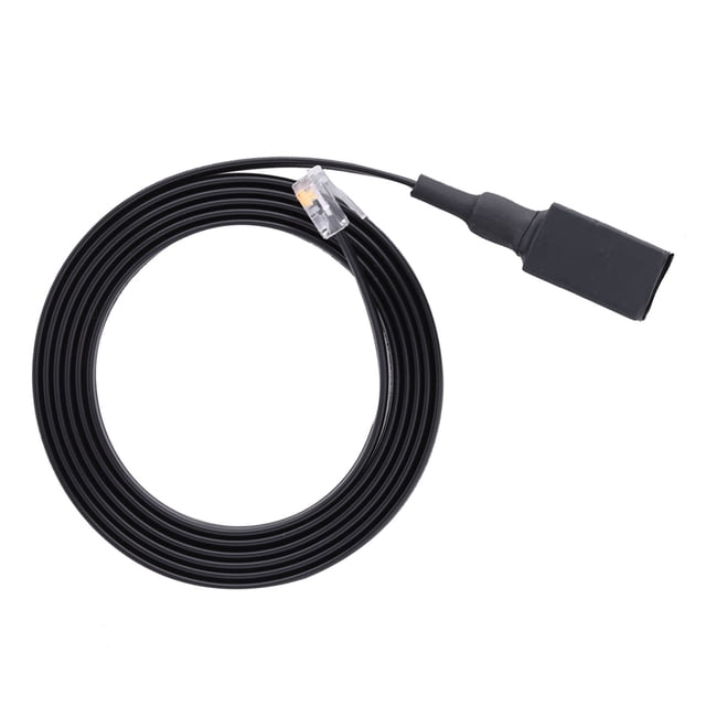 Cable de Extensión de Micrófono de Mano, Cable Extraible de 6 Pines de 1,5 M Para Radio Walkie Talkie ft 7800R, FT 8800R, FT 7900R, FT 8900R