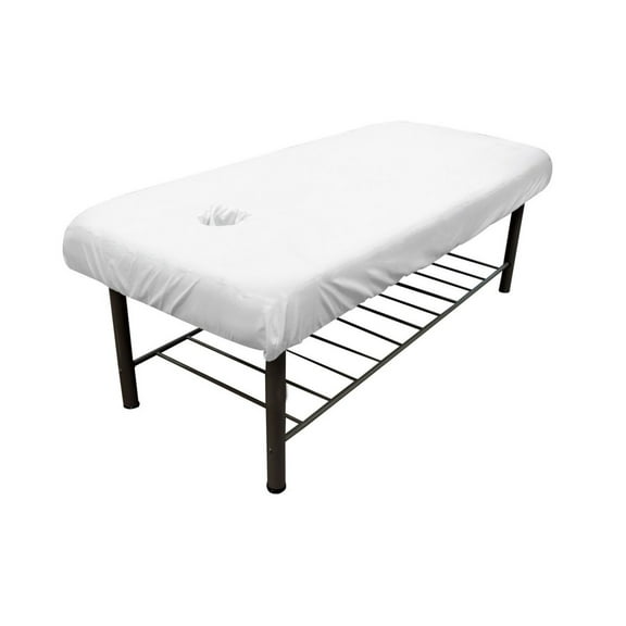 6pc/pkg Fitted Sheets Washable Reusable Massage Table Cover