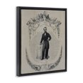 thumbnail image 2 of Stupell Industries Eclectic Lincoln with Emancipation Proclamation Black Floating Frame Canvas Art, 17 x 21, by Arlington Prints, 2 of 8