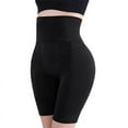 thumbnail image 4 of Pantalones de cintura alta para el vientre, pantalones ajustados que levantan la cadera para mujer, pantalones ajustados que moldean la cintura, bragas con esquinas planas que levantan los glúteos, 4 of 6