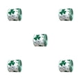 thumbnail image 1 of Ounissouiy Cintas de cinta de trébol para envolver serpentina de oro verde, suministros para fabricación de tarjetas para decoración de sala de Type2 NO2, 1 of 6