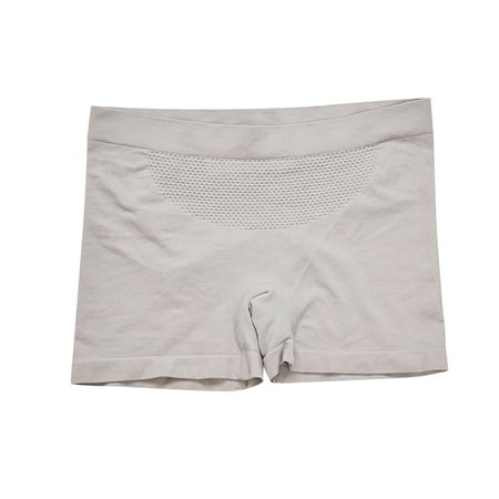 

Follure Women Underwear Brief Midwaist Boxer Lifting Body Safety Underpants Underwear