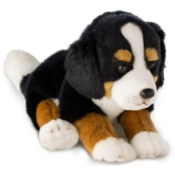 large stuffed bernese mountain dog