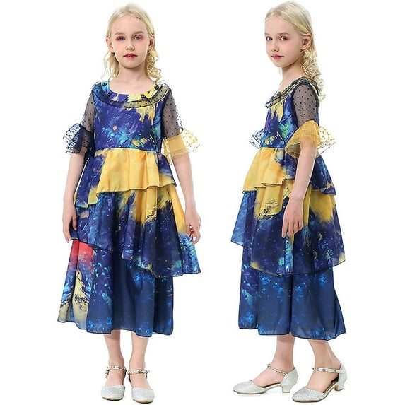 Girls Isabella Costume Princess Dress Cosplay Costume Party Dress Up
