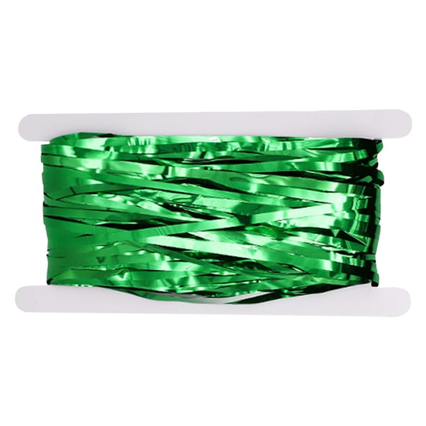 Billuyoard Cortinas de fondo para fiesta de despedida de soltera, oropel dorado con flecos, cortina verde, decoración de cumpleaños, boda, decoración de Kits de decoración para fiestas Verde 1*1 Billuyoard HA004057-01