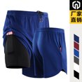 thumbnail image 1 of Pantalones Cortos Hombre Sport Pantalones cortos de entrenamiento 2 en 1 para hombre Bolsillos de se Abanopi Pantalones Cortos Hombre Sport, 1 of 4