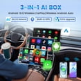 thumbnail image 4 of Dispositivo de streaming para coche CarlinKit Tbox Plus CarPlay Box Blue, 4 of 9