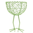 thumbnail image 1 of Iron Mesh Storage Basket Counter Standing Basket Decorative Cast Iron Storage Basket For Egg Fruit, 1 of 8