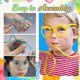 thumbnail image 5 of 4 Pieces Silly Straws - Novelty Flexible Soft Drink Eyeglasses, Fun Party Drinking Straw Eye Glasses, Crazy Funky Drinking Tube for Party Supplies, Ch, 5 of 5