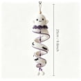 thumbnail image 2 of Amigurumi Crochet Kit Halloween Ghost Ornament Handmade Holiday Needlework Supplies For Beginner DIY Decor, 2 of 5