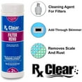 thumbnail image 4 of Rx Clear Filter Renu Swimming Pool Filter Granulated Compound Cleaning Agent, 2.5 lbs, 4 of 5