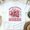 White, variant on Cupid’s Favorite Nurse Graphic T-Shirt with Cartoon Heart Design, White, Size S