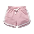 thumbnail image 2 of 4T-16T Teen Girls Running Shorts Gym Workout Yoga Sport Performance Short Summer Beach Sports Shorts, 2 of 8