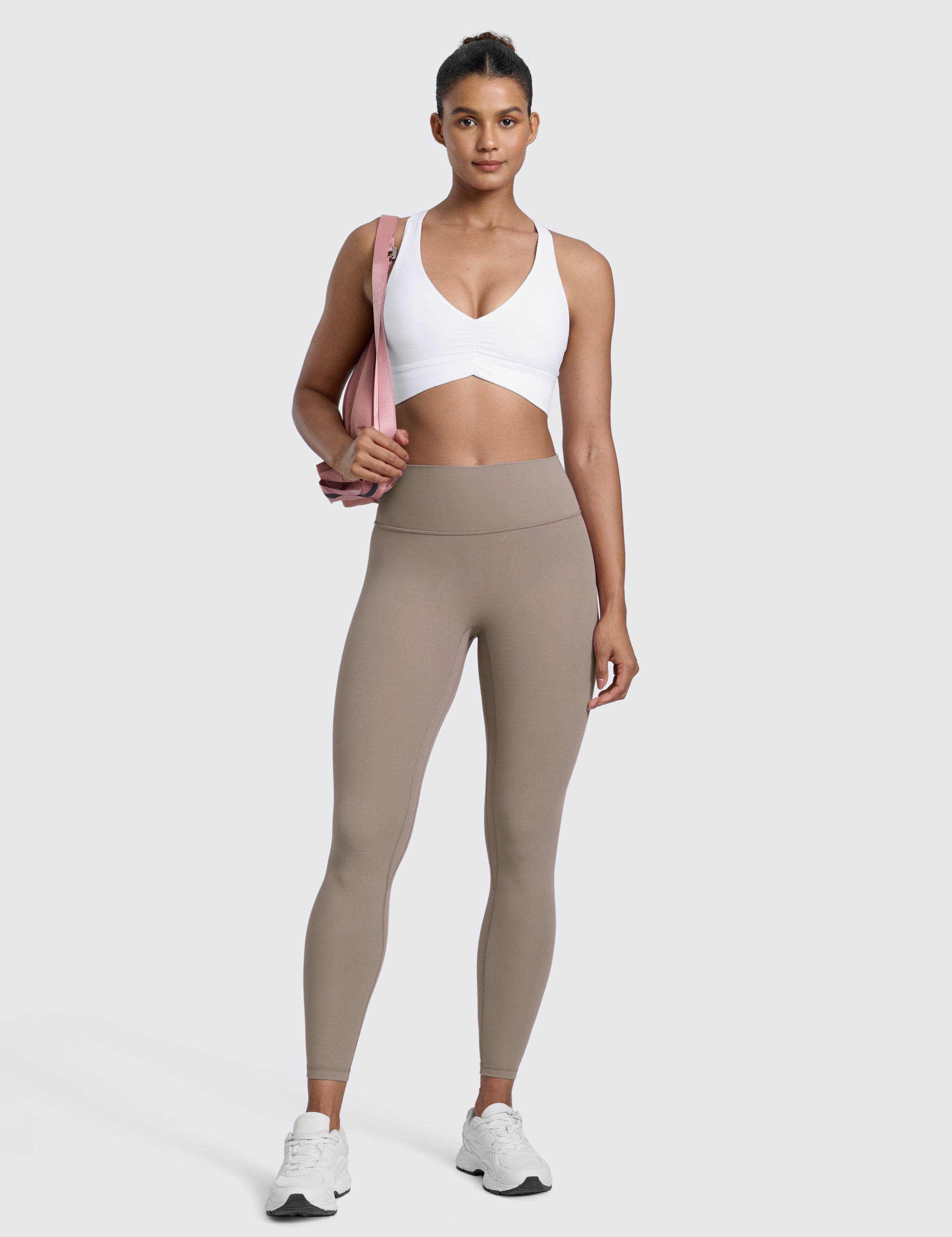 CRZ YOGA Secretsculpt Butterlift Leggings 25 Inches High Waisted No Front Seam Yoga Pants