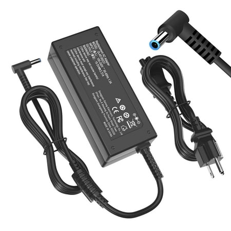 For 45W HP Stream 14 13 11 11.6" Laptop Charger, HP Pavilion 15 17 X360 Power Cord