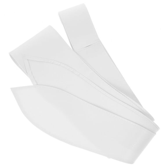 LULULION Satin Waist Belts for Women White Corset Belt Bow Tie Wide Band 1Pack for Dates