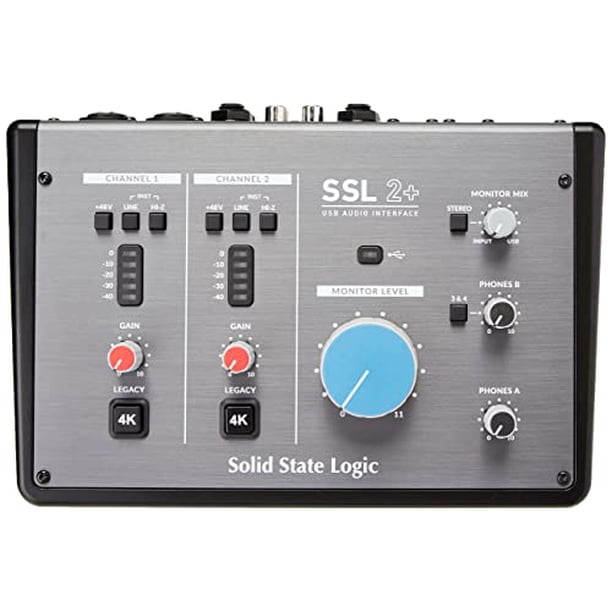 Solid State Logic SSL 2+ 2x4 USB Audio Interface - Walmart.ca Solid State Logic SSL 2+ 2x4 USB Audio Interface - Walmart.ca