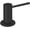 Matte Black, variant on Rohl LS450LAPC Tuscan Brass Michael Berman Deck Mounted Soap Dispenser with 12 Ounce Bottle