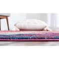 thumbnail image 3 of Unique Loom Lilly Jardin Rug Red/Beige 8' Round Abstract Modern Perfect For Dining Room Entryway Bed Room Kids Room, 3 of 6