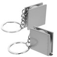 thumbnail image 2 of 2 Pcs 1M Petit Ruban Rétractable Portable Carré Haute Précision avec Porte-Clés, 2 of 5