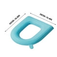 thumbnail image 3 of Qianying Summer Promotion,Clearance,High Foam EVA Toilet Seat Cushion for Household Use Washable and Wipe Able Toilet Seat Ring Universal for All Seasons In The Bathroom, 3 of 3