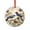Pattern-1, variant on Two Birds Sitting On A Purple Vine Ornament Farmhouse Floral Round Ornament Holiday Decor And Xmas Gifts Ideas