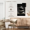 thumbnail image 5 of Elephant Stock Zen Stone Pile Wall Art - Vertical Multi Panel Canvas - 3 Pieceliving Room Wall Decor - Photography Wellness Multi Panel - Gray And Black Decor - 28" x 45", 5 of 8