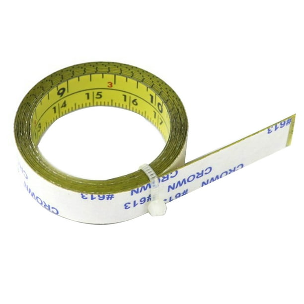 NUEVO 500cm / 1000cm adhesiva Cinta Regla Cinta autoadhesiva De izquierda a derecha (0-500 cm)