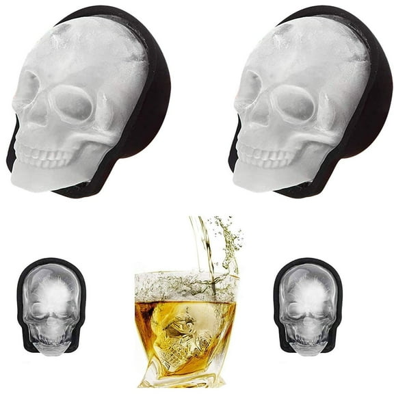 Ice Tray - Big Skull 2 Pack