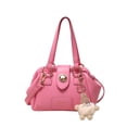 thumbnail image 1 of Bolso pequeño para mujer, bolso de hombro, estilo occidental, bolso cruzado de color sólido, bolso de mujer de gran capacidad, 1 of 6
