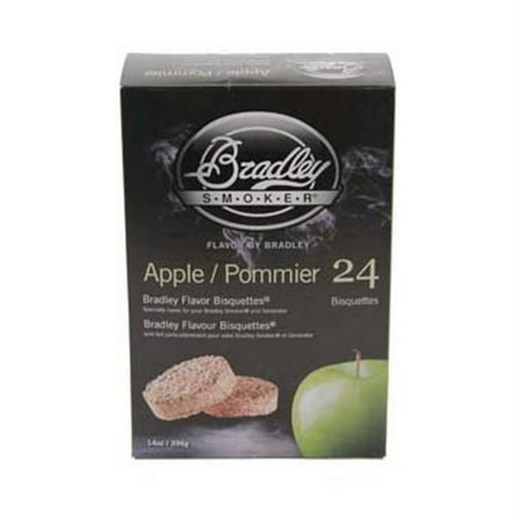 Bradley Smoker BTAP24 Apple Bisquettes 24 Pack
