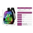 thumbnail image 3 of Unspeakable Print Kids Cartoon Rucksack Backpack Shoulder Bag Students School Bag Gift, 3 of 5