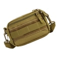 thumbnail image 1 of Eigraketly Bolso de hombro Paquete de pecho Bolsas de mensajero Exquisito a prueba de polvo Gran capacidad Accesorios de ciclismo Monedero cruzado Escalada Marrón Eigraketly OD024218-02, 1 of 6