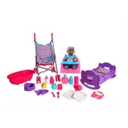 My Sweet Love 14" Baby Doll and Gift Set, African American, 23 Pieces