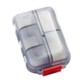 thumbnail image 1 of Portable Daily Pill Box Organizer Case Medicine Travel Storage Dispenser Case V3K3, 1 of 8