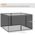 thumbnail image 3 of Outsunny 12' x 12' Gazebo Replacement Mosquito Netting Screen Walls, 3 of 10