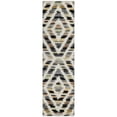 thumbnail image 2 of Addison Rugs Chantille Indoor/Outdoor Transitional Tribal Black Machine Washable Runner Rug, 2'3" x 7'6", 2 of 8
