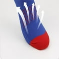 thumbnail image 6 of LYMAYTER Men Athletic Compression Socks Fall Moisture-Wicking Knee High Socks Running Cycling Yoga Sports Socks‌, 6 of 9