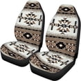 thumbnail image 6 of Pzuqiu Aztec Geometry Car Seat Covers Set of 4, Vehicle Seat Protector Non-Slip Car Mat Covers Pads, Car Accessories Fit Most Vehicle, Cars, Sedan, Truck, SUV, Van, 6 of 7