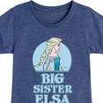 thumbnail image 3 of Frozen - Winter - Big Sister Elsa - Toddler & Youth Girls Short Sleeve Graphic T-Shirt, 3 of 5