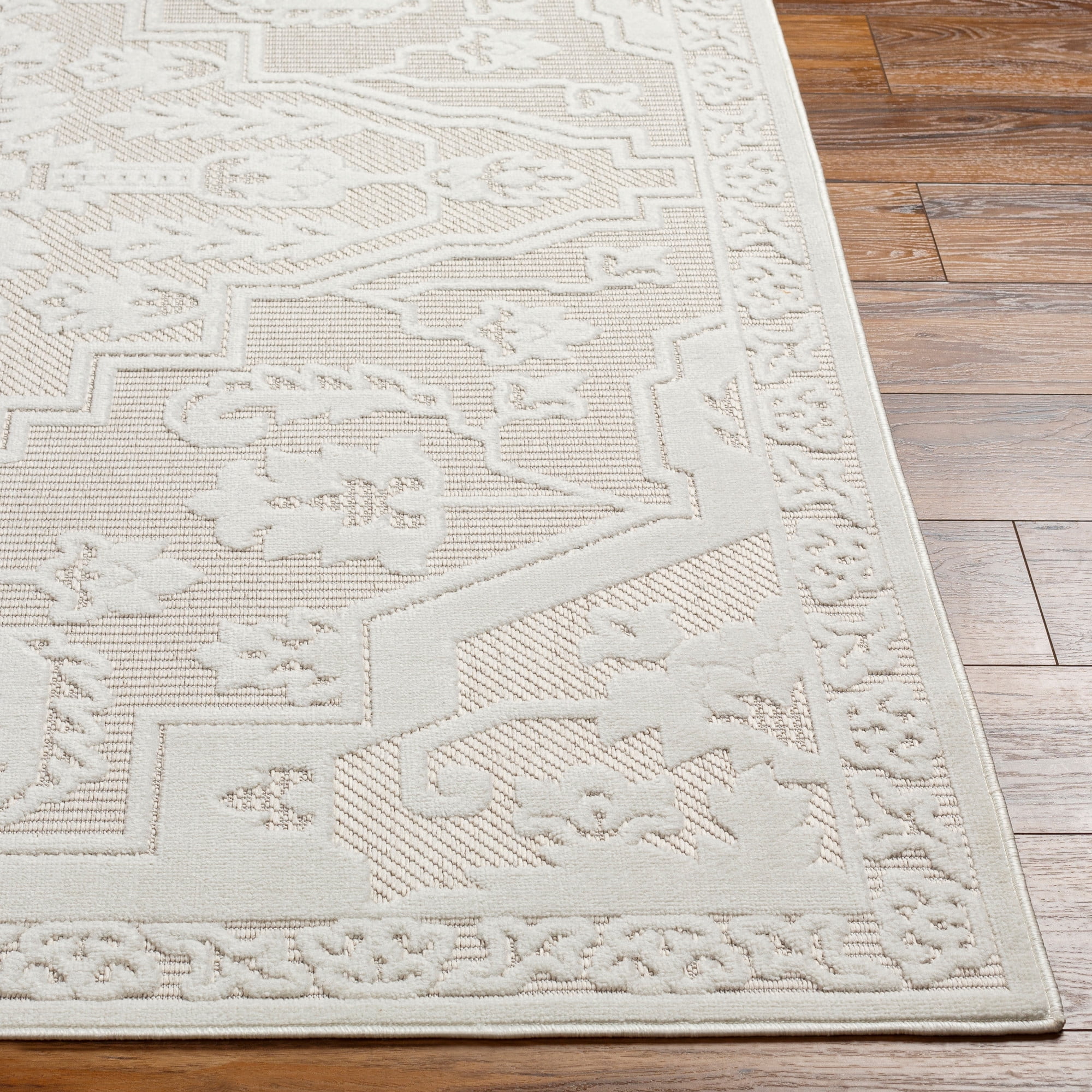 Artistic Weavers  White 9' x 12'  Indoor/Outdoor Rectangle Area Rug