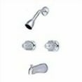 thumbnail image 3 of Central Brass 80897 Two Handle Tub & Shower Set - Polished Chrome, 3 of 3
