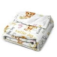 Personalized Lion Baby Blanket Custom Monogrammed Receiving Blankets
