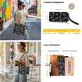 thumbnail image 2 of ZUXONGSY Skull Print 2 Pcs Bucket Purse Set for Women Waterproof Leather Crossbody Handbag with Wrist Wallet Large Crossbody Handbag with Leather Wallet for Travel, 2 of 4