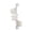 Clear, variant on Lume Wear Wall Mounted Suction Cup Rotating Organizer A No Drill Storage Container For Kitchen Food And Shower Room Bathroom. A Space Saving Spice Rack Shelf That Is Removable And Waterproof