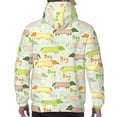thumbnail image 7 of Lsque Dachshund Dog Puppy Pattern Casual Men's Hoodie,Hooded Sweatshirt with Kangaroo Pocket,Pullover Hoodie-Large, 7 of 7
