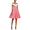 Pink, variant on QSAWXQZ Women's Vintage Off-the-Shoulder Color Block Flared Midi Dress Elegant Sleeveless A Lined Party Dress for Cocktail Wedding Guest 2XL